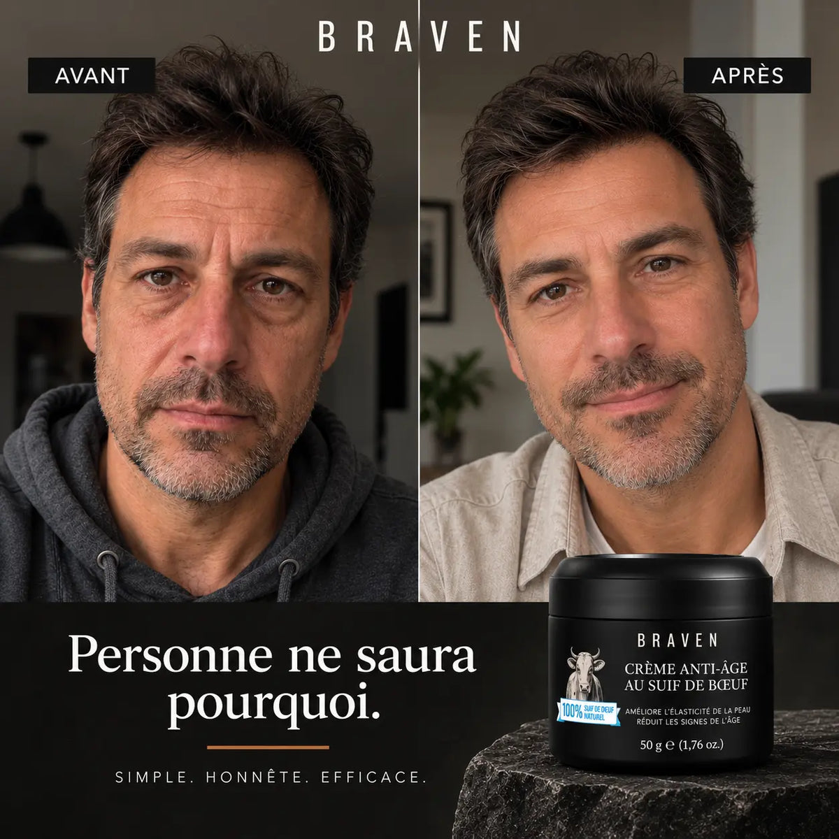 BRAVEN — Baume Anti-Âge Visage